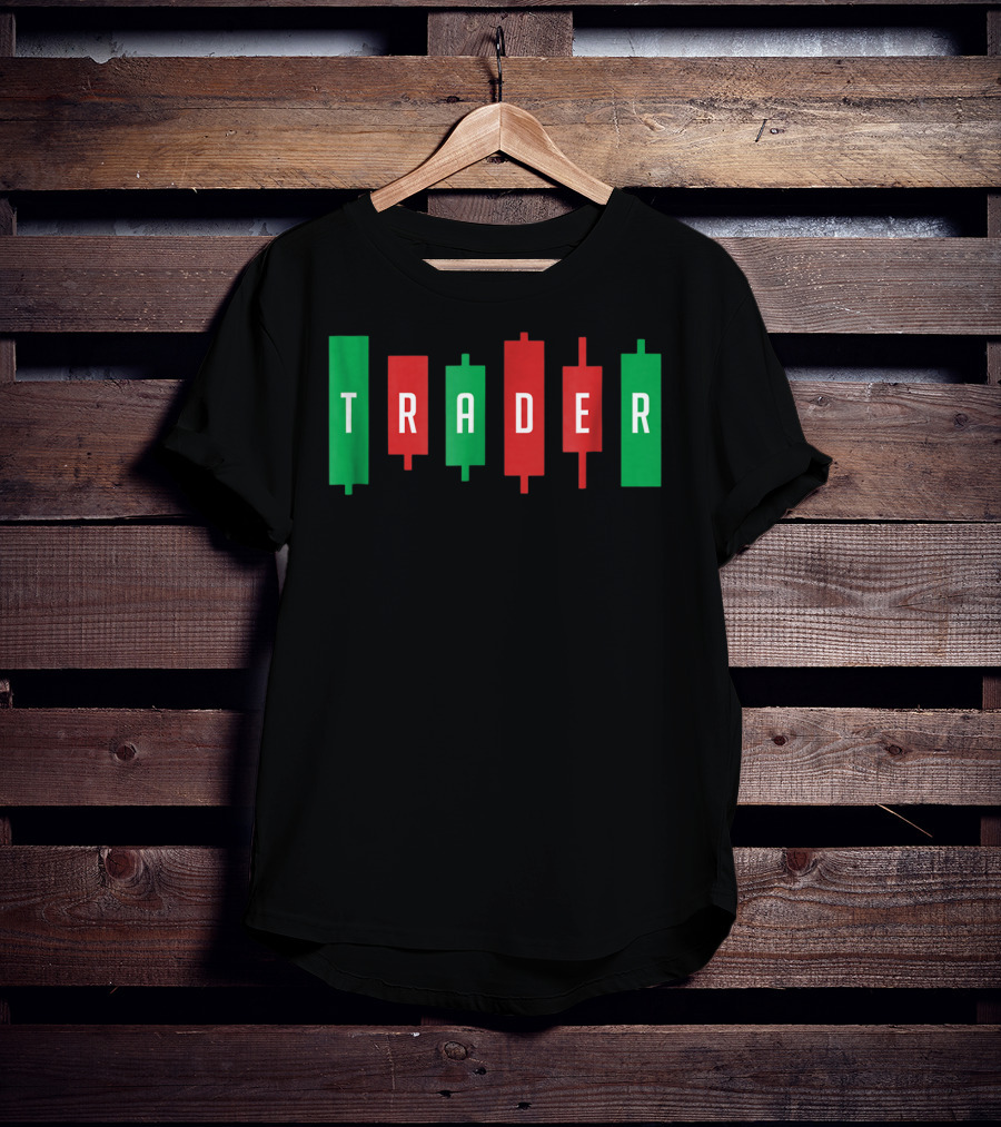 Trader Investor Stock Forex Market Currency Candlestick Chart T-Shirt