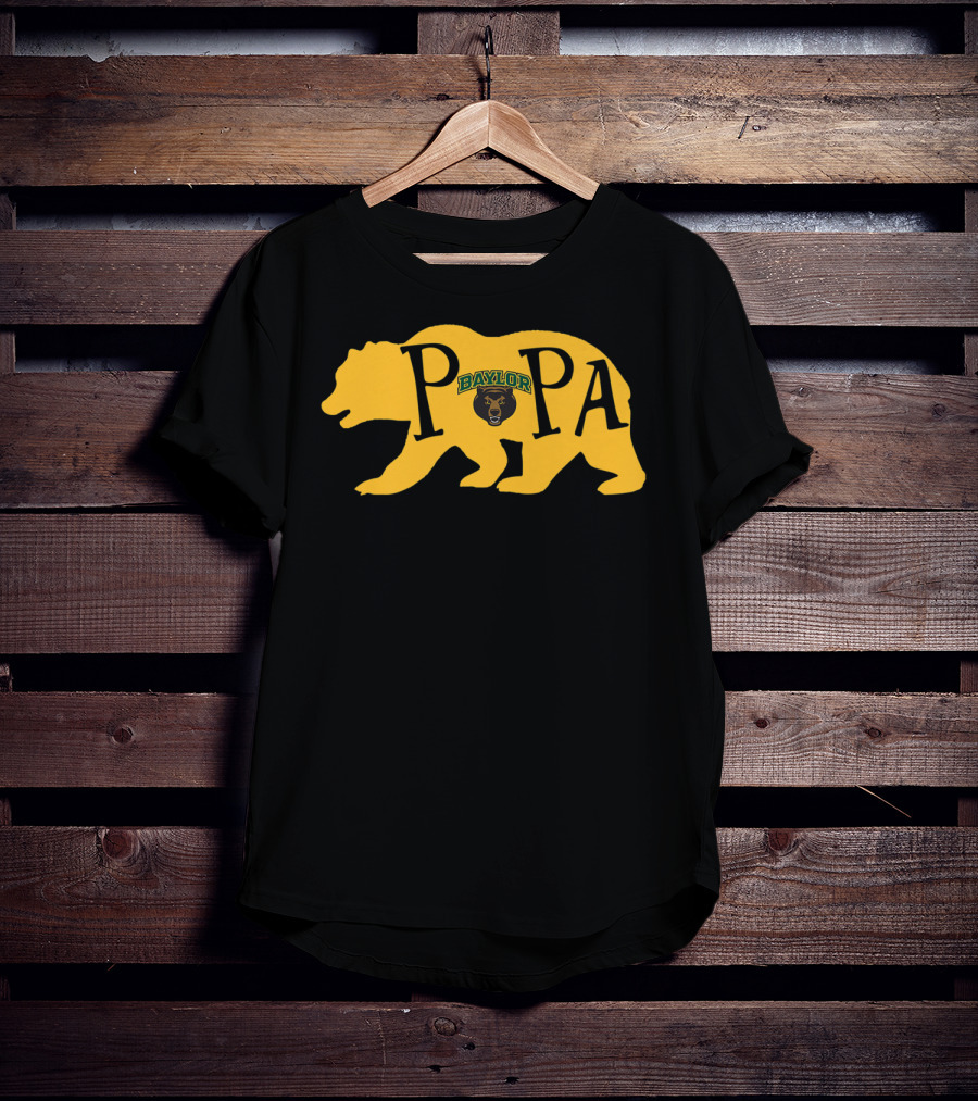 Baylor Bears Papa Bear T-Shirt