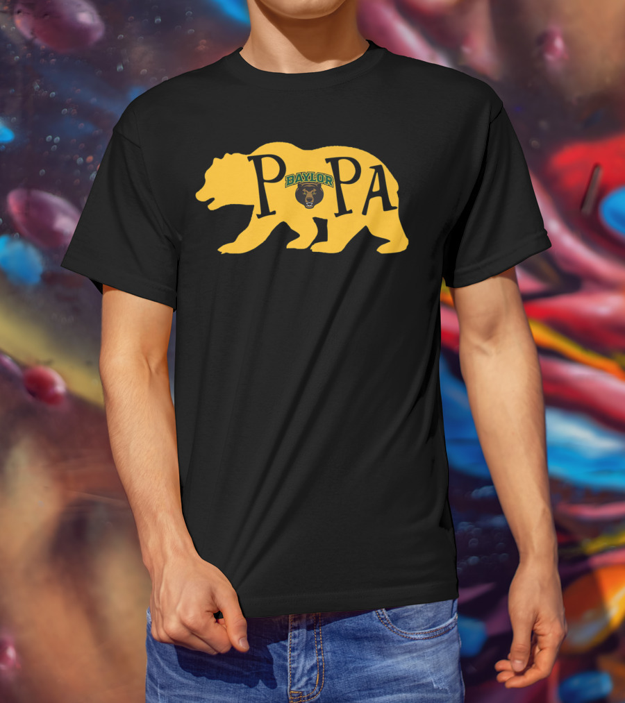 Baylor Bears Papa Bear T-Shirt