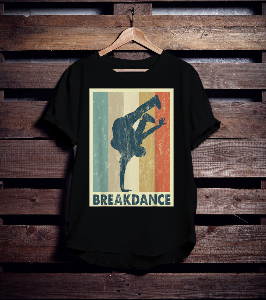 Breakdance Handstand Boys B Boying Vintage T-Shirt