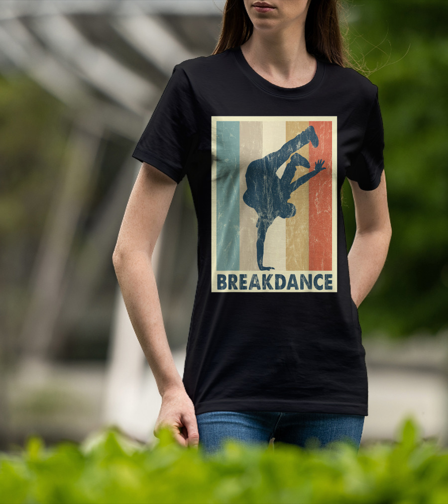 Breakdance Handstand Boys B Boying Vintage T-Shirt