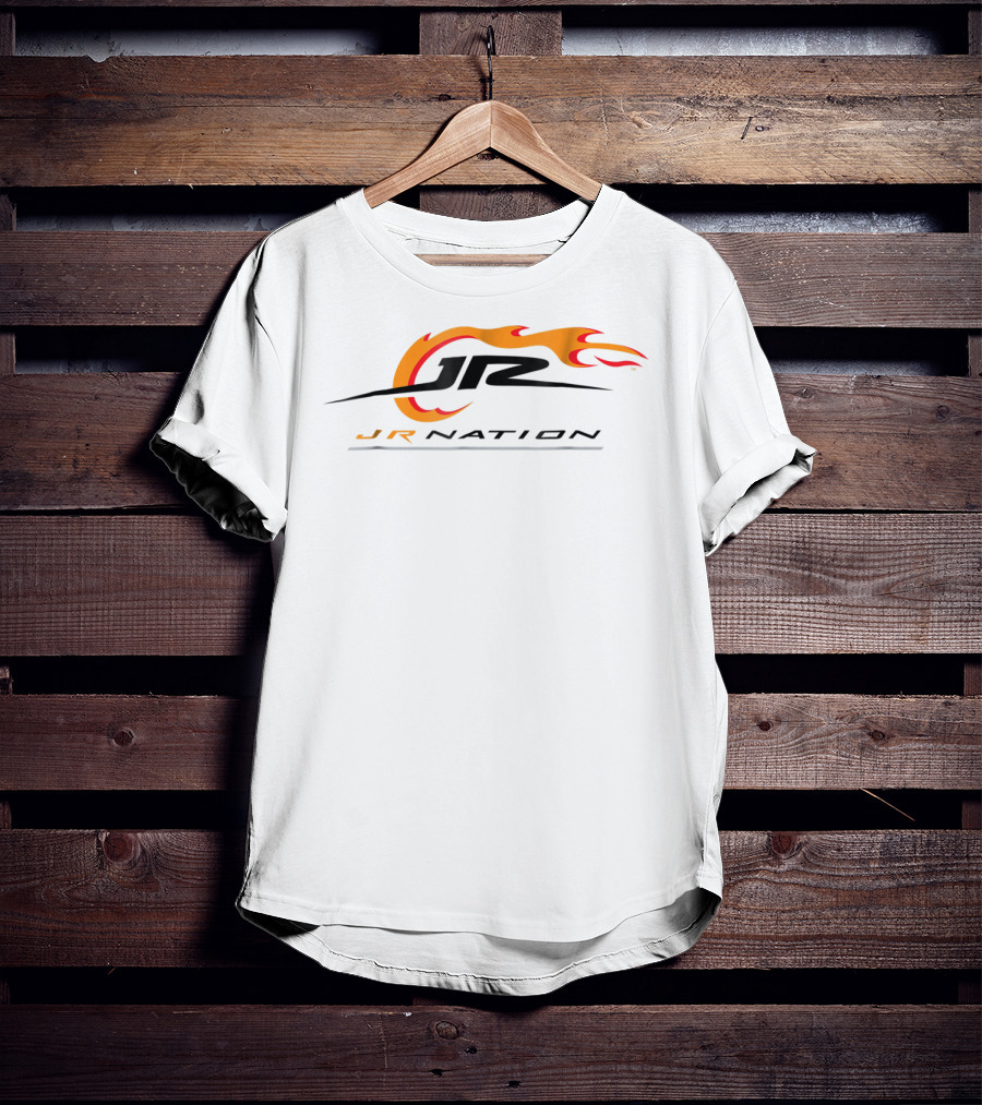 JR Nation Flame Logo Dale Earnhardt Jr T-Shirt