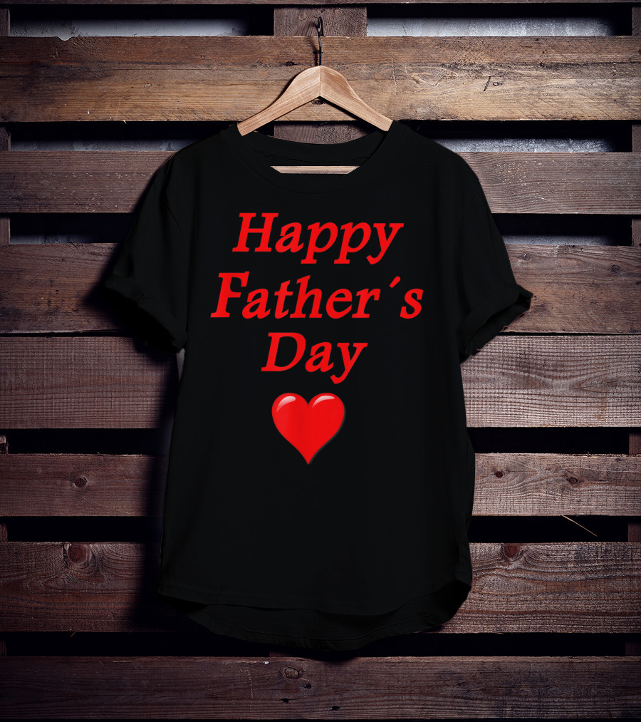 Happy Father's Day Heart T-Shirt