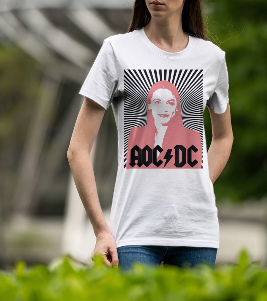 AOC DC Alexandria Ocasio Cortez Latina Congress Bold Iconic T-Shirt
