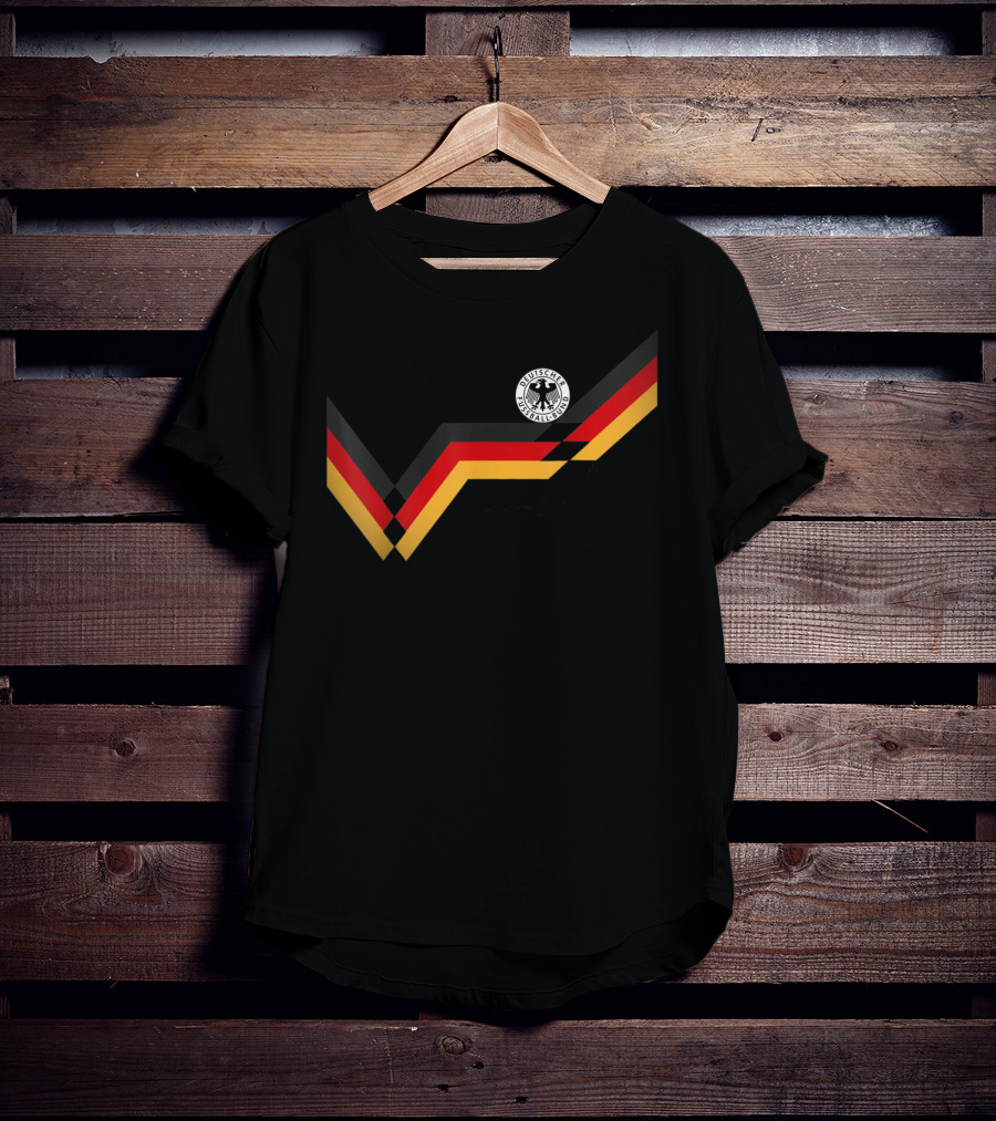 Germany Soccer Jersey Vintage German 1990 Deutsche Fussball-Bund Top T-Shirt