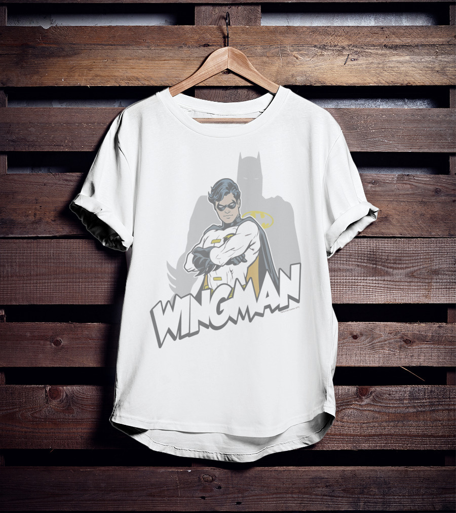 Batman Robin Wingman Duo Shadows T-Shirt