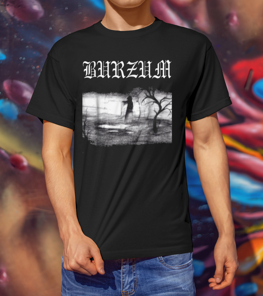 BURZUM Filosofem Album Artwork Black Metal T-Shirt