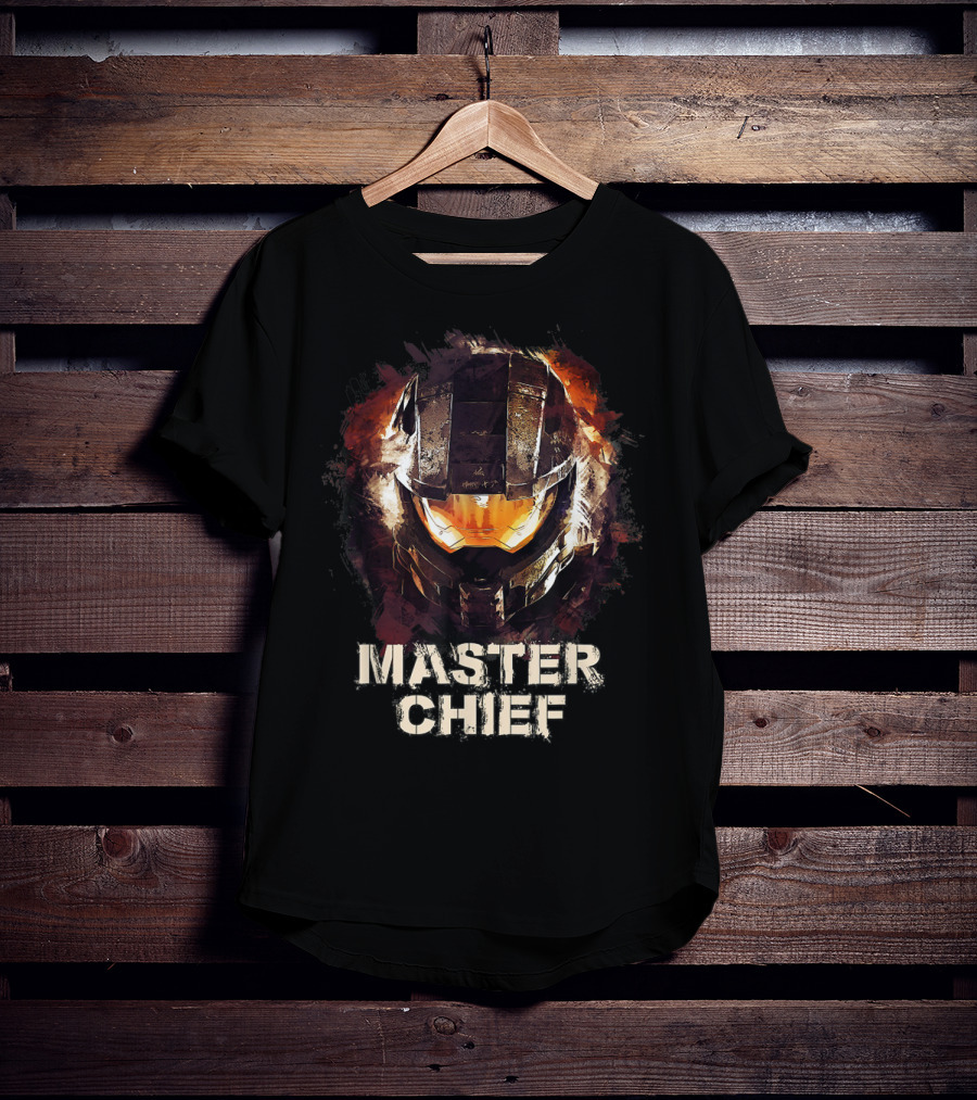 Halo Master Chief Spartan Helmet T-Shirt