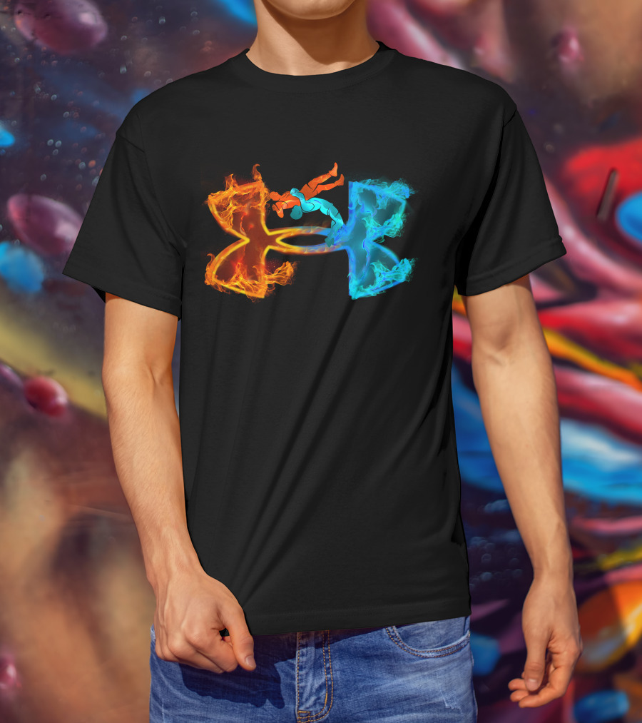 Under Armour Fire And Ice Wrestling Wr151101 T-Shirt