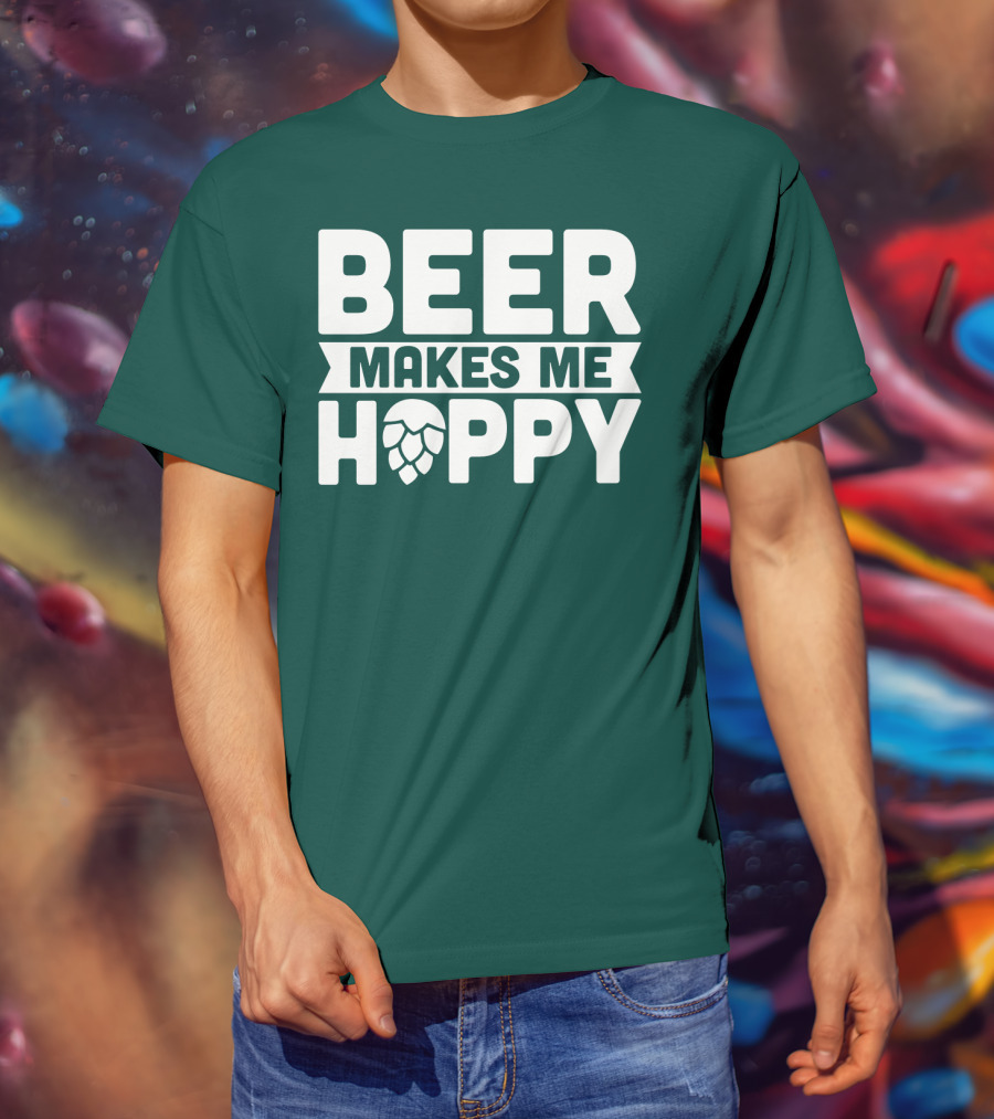 Beer Makes ME Happy T-Shirt
