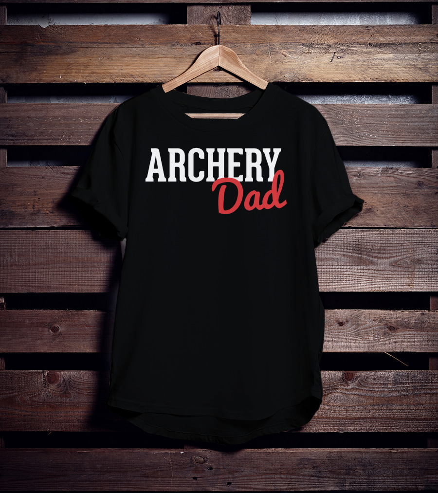 Archery Dad Father's Day Bow Hunting Enthusiast T-Shirt