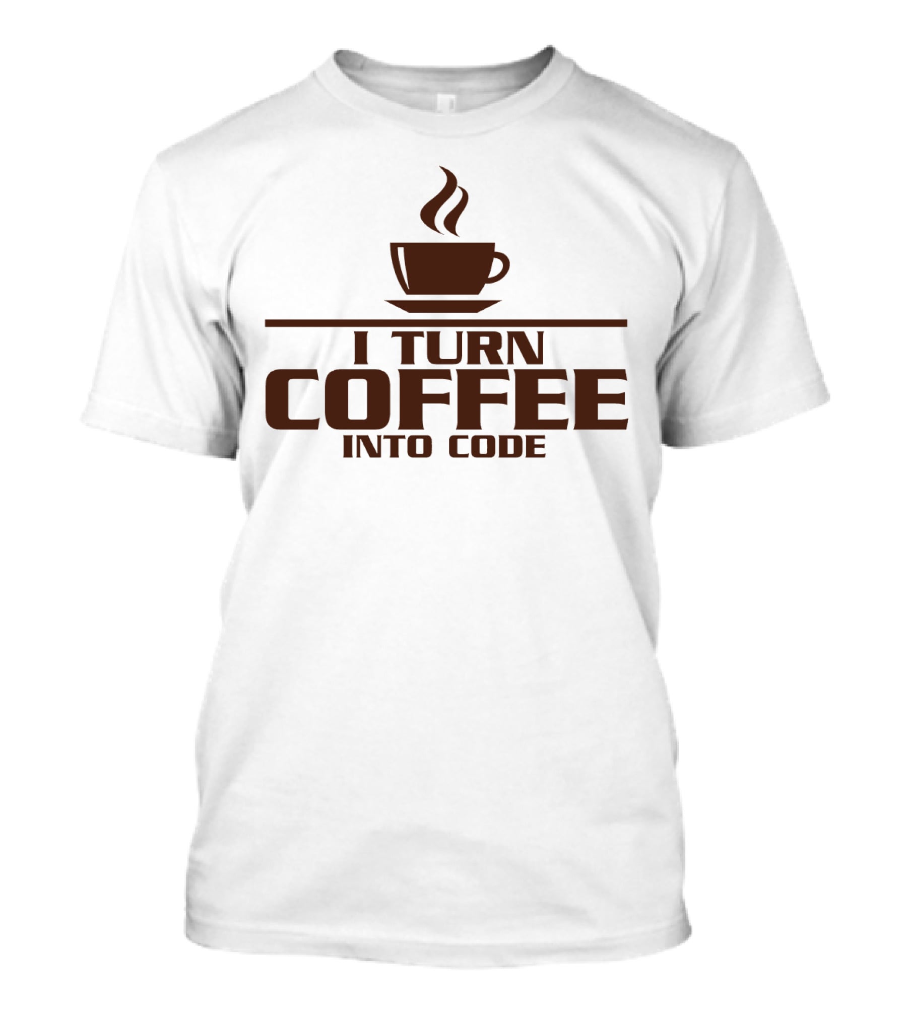 I Turn Coffee Into Code Cup T-Shirt