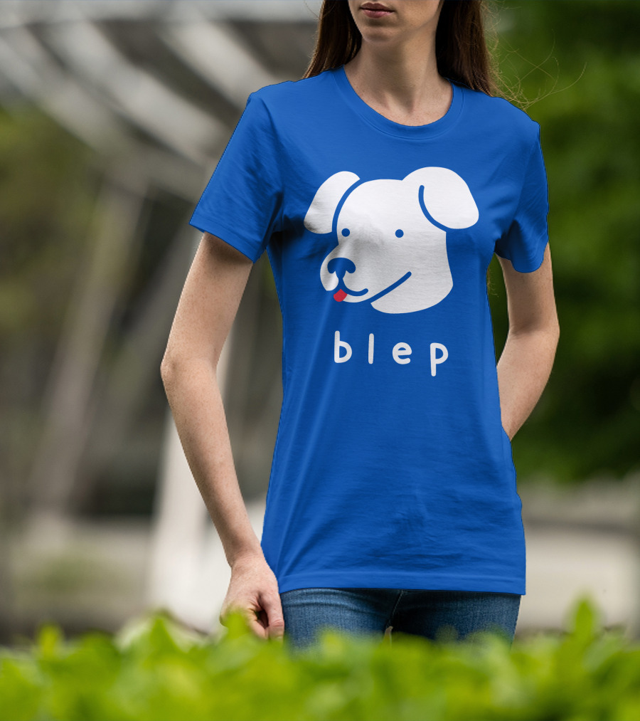 Blep Dog With Tongue Out T-Shirt