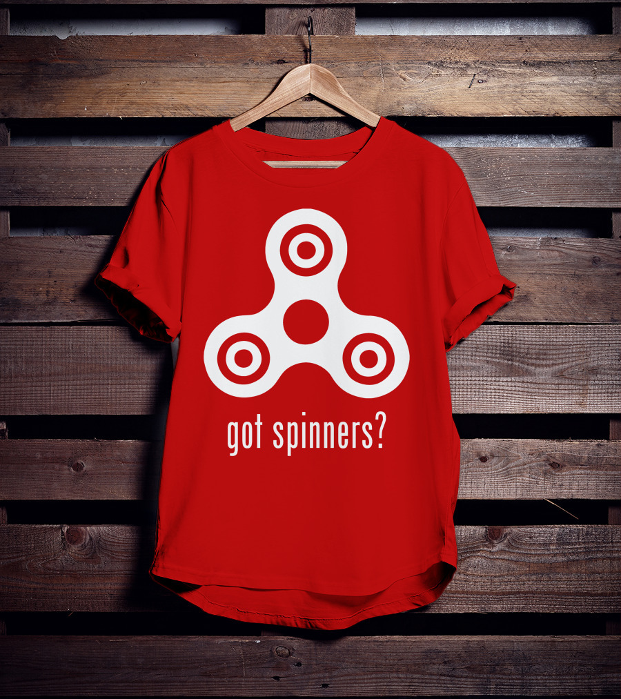 Got Spinners Fidget Toy Icon T-Shirt