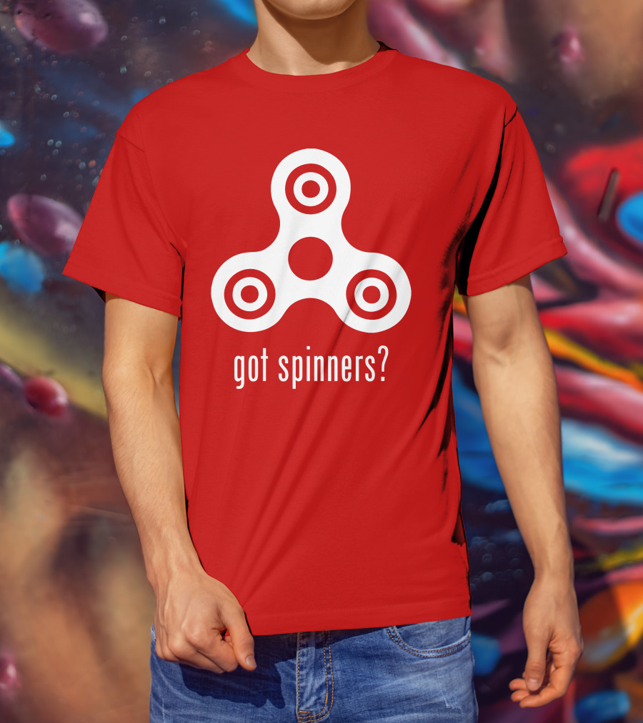Got Spinners Fidget Toy Icon T-Shirt
