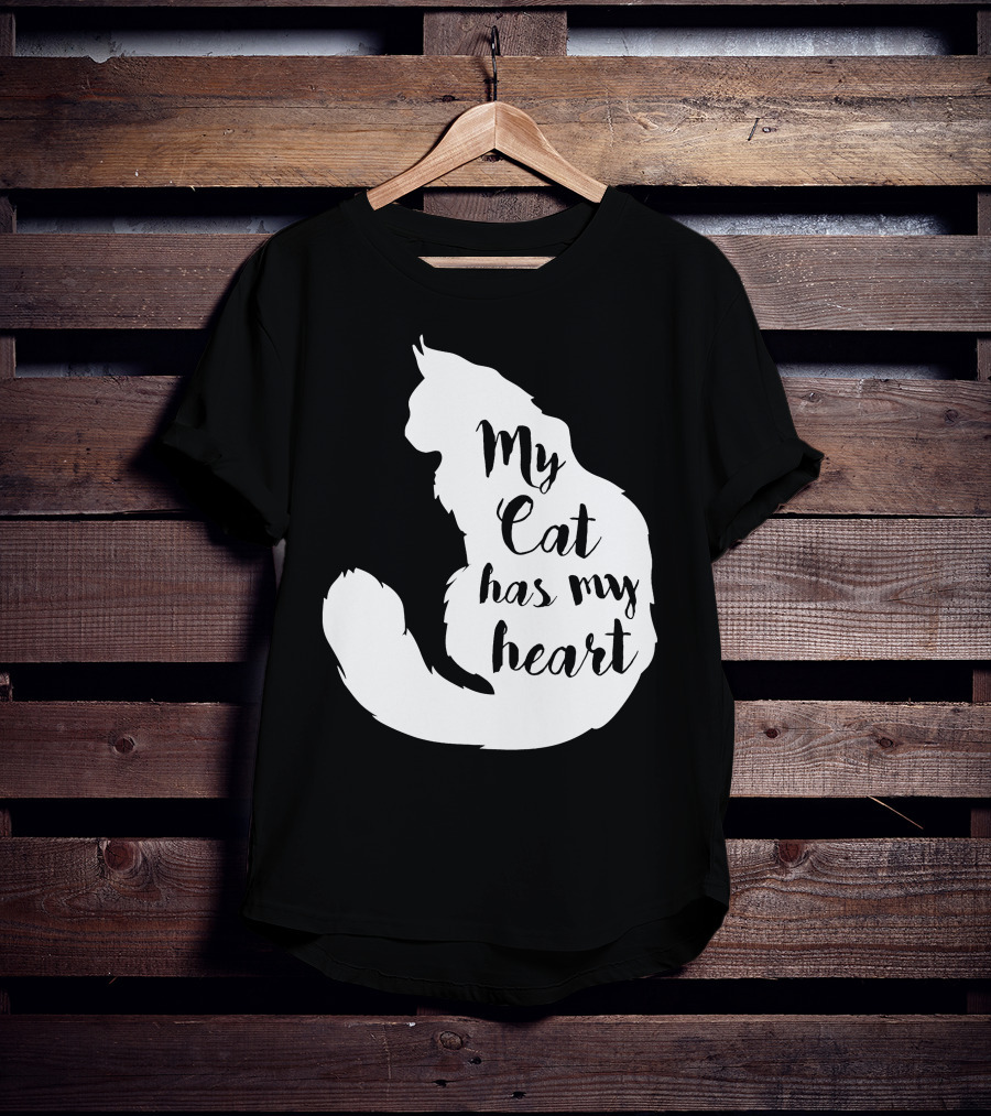 My Cat Has My Heart Cat T-Shirt