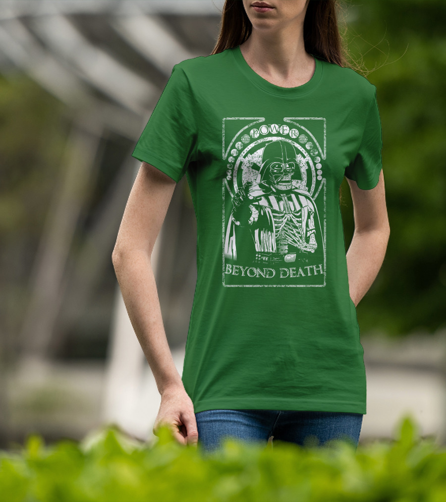 Power Beyond Death Darth Vader Skeleton Vintage T-Shirt