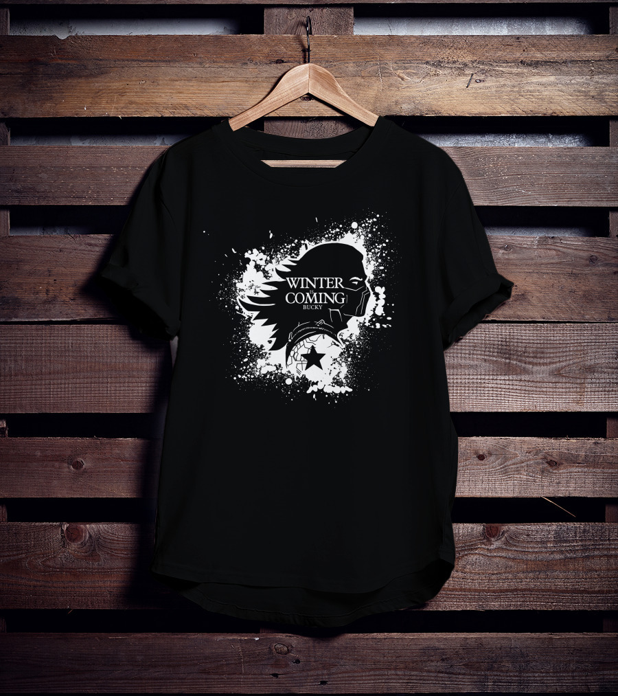 Winter Soldier Winter Coming Bucky T-Shirt