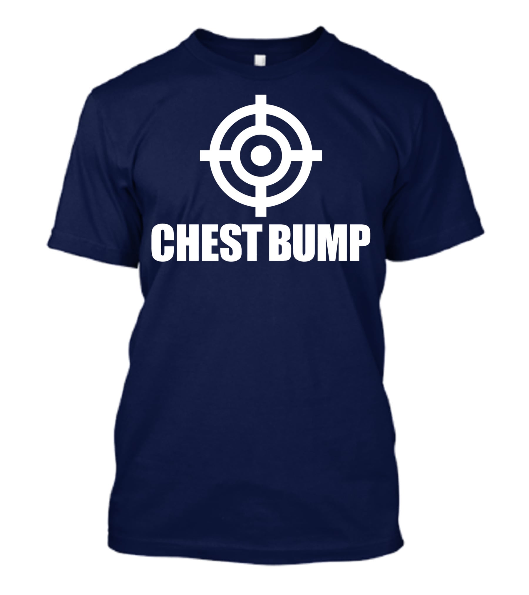 Chess Bump Target Icon With Center Aim T-Shirt
