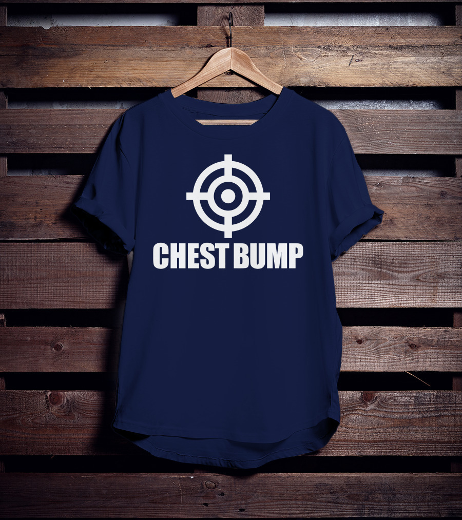 Chess Bump Target Icon With Center Aim T-Shirt
