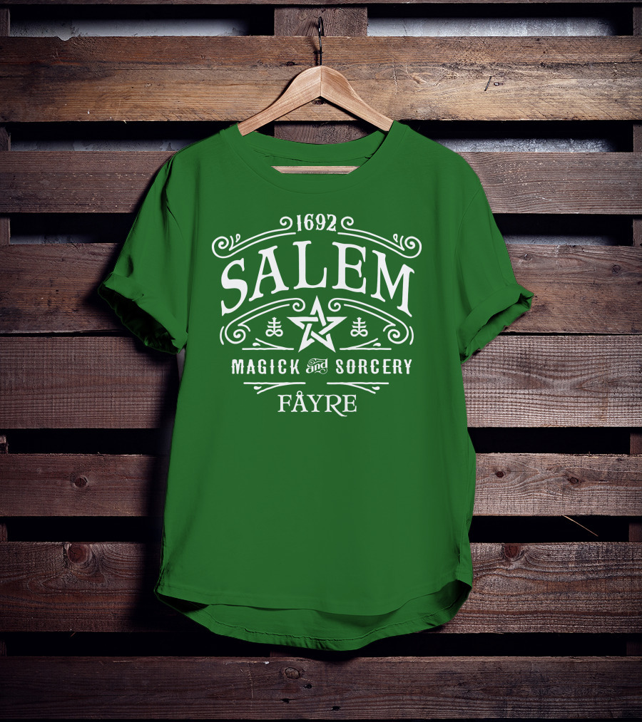 1692 Salem Magick And Sorcery Fayre T-Shirt