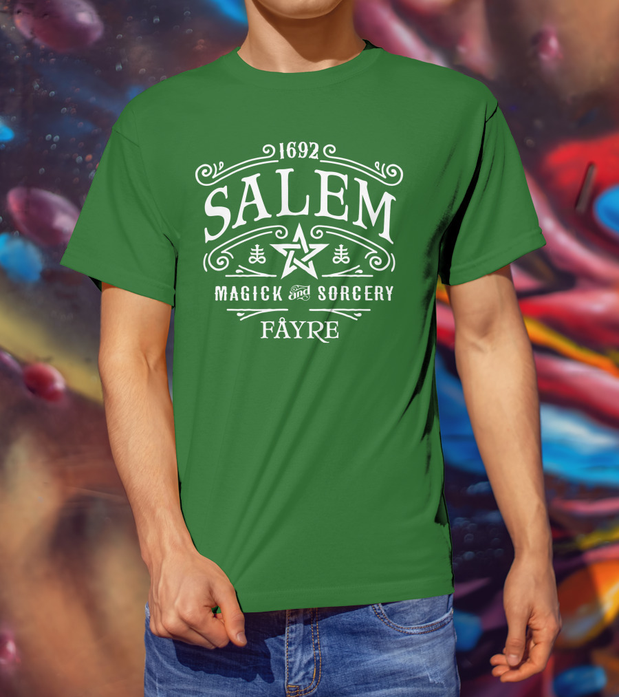1692 Salem Magick And Sorcery Fayre T-Shirt