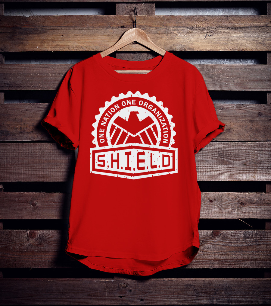 One Nation One Organization S.H.I.E.L.D. Crest Series T-Shirt