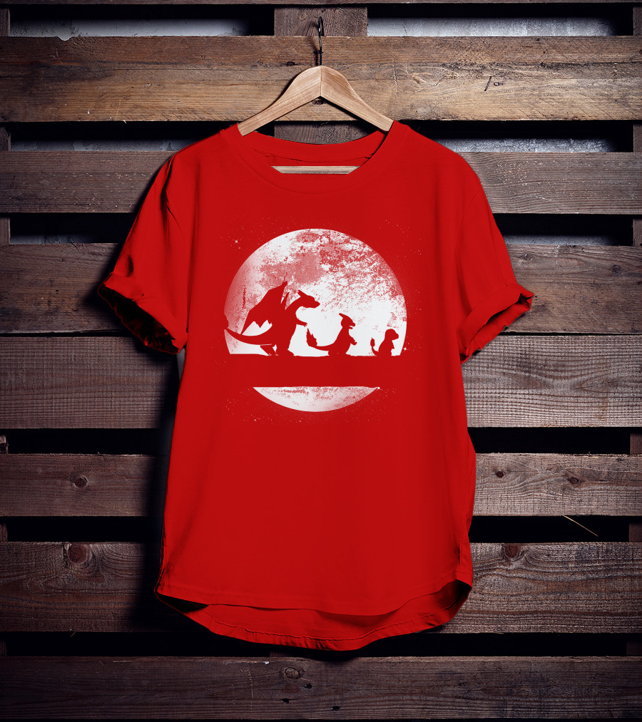 Evolve Pokémon Evolution Moon T-Shirt