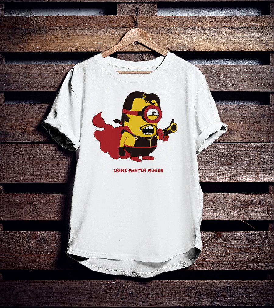 Crime Master Minion Hero Fusion T-Shirt