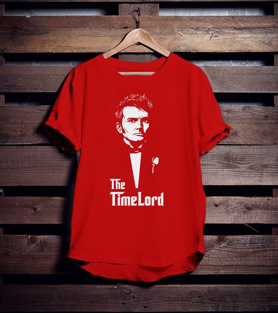 The Time Lord Doctor Who Godfather Mashup T-Shirt