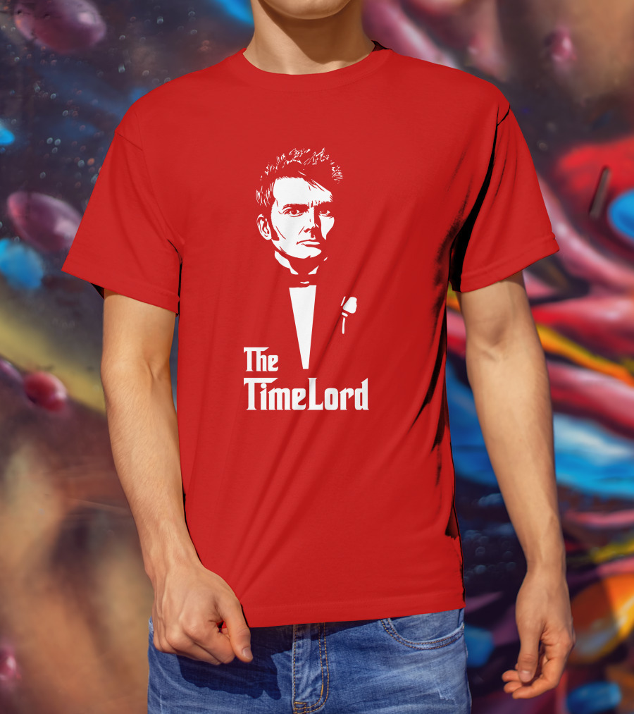 The Time Lord Doctor Who Godfather Mashup T-Shirt