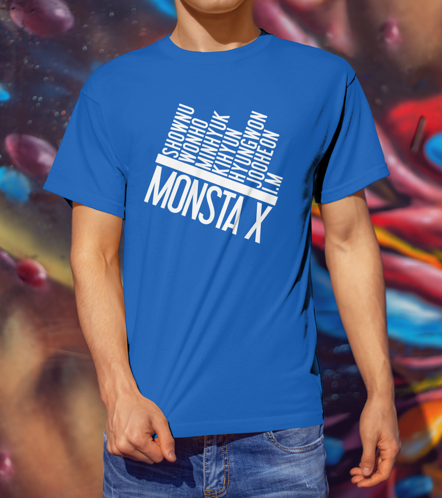 Shownu Wonho Minhyuk Kihyun Hyungwon Jooheon I.m Monsta X T-Shirt