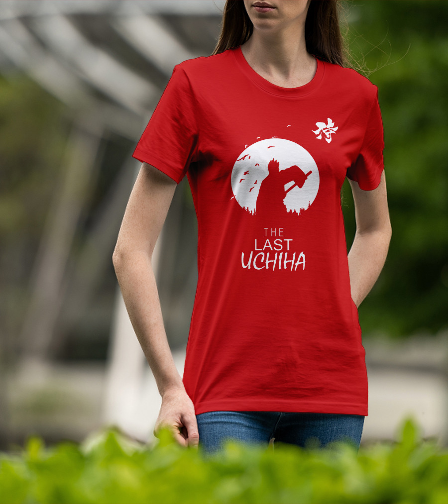 The Last Uchiha Samurai Moon T-Shirt