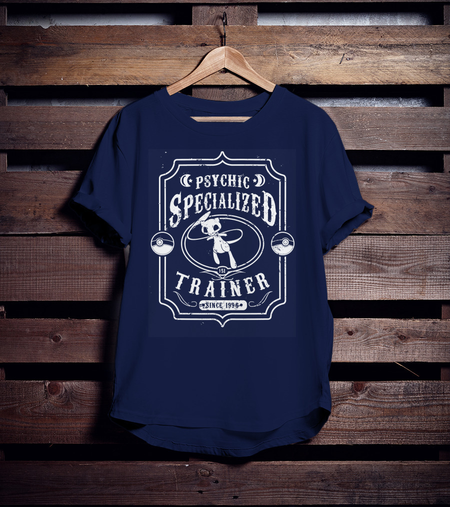 Psychic Specialized Trainer Mew Since 1996 T-Shirt