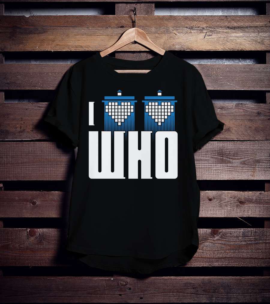 I Heart TARDIS Who T-Shirt
