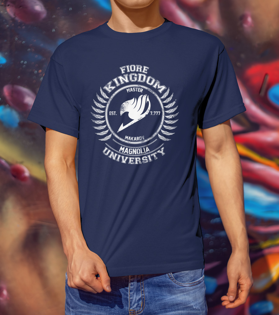 Fiore Kingdom Master Makarov Magnolia University Est. 7.777 T-Shirt