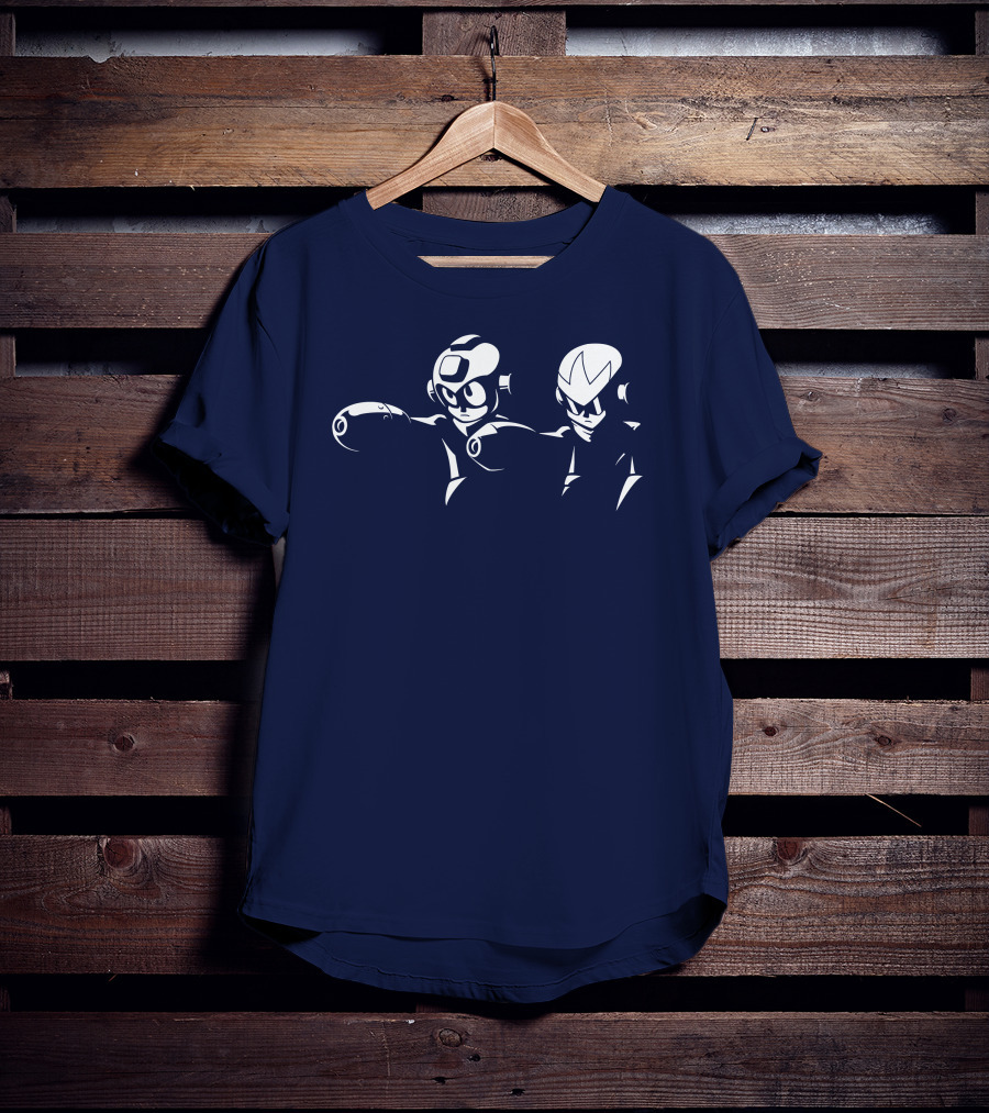 Mega Man Pulp Fiction Crossover T-Shirt