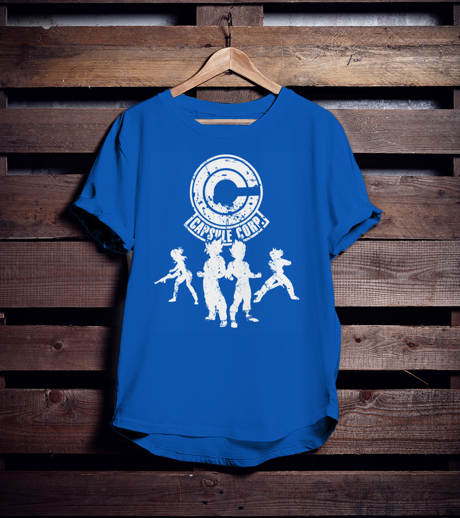 Capsule Corp Dragon Ball Z Characters T-Shirt