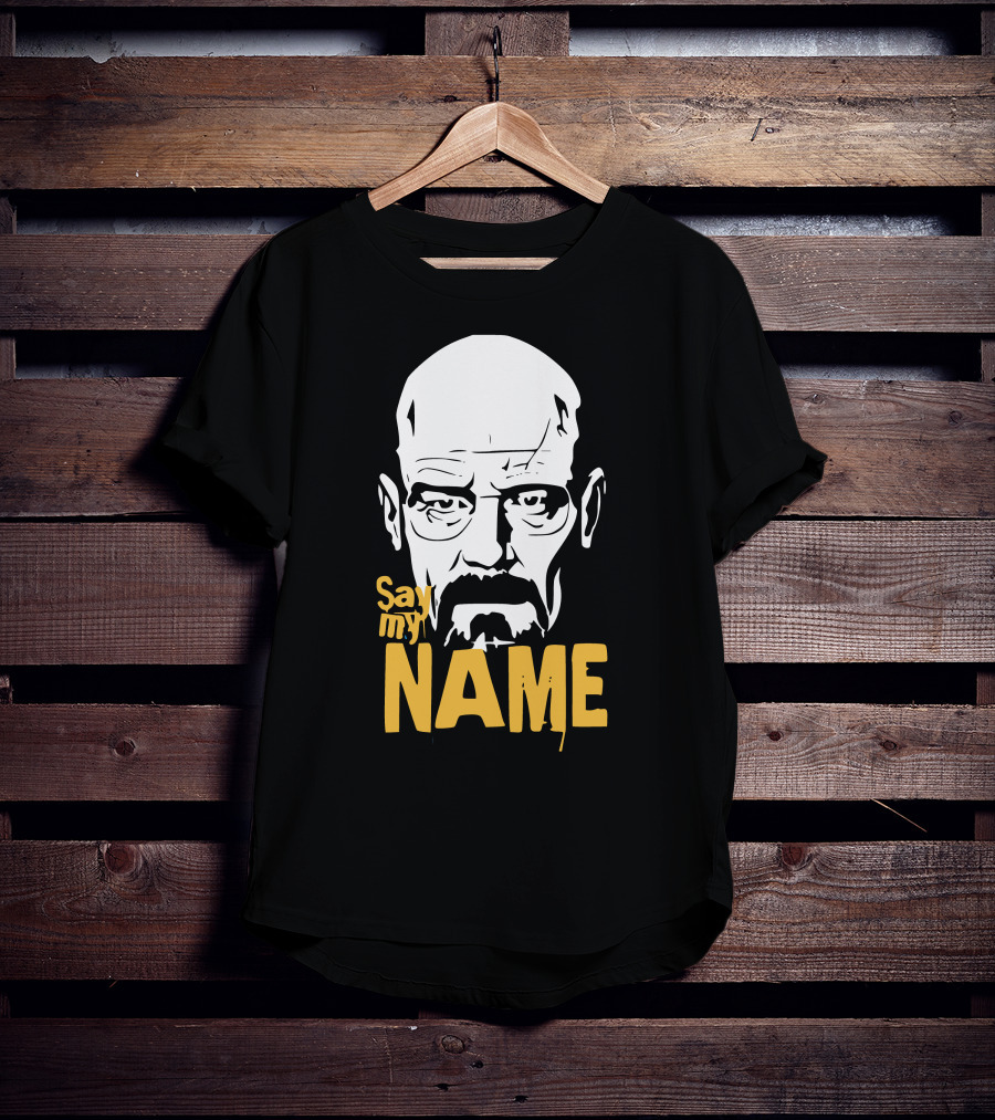 Heisenberg Breaking Bad Say My Name T-Shirt