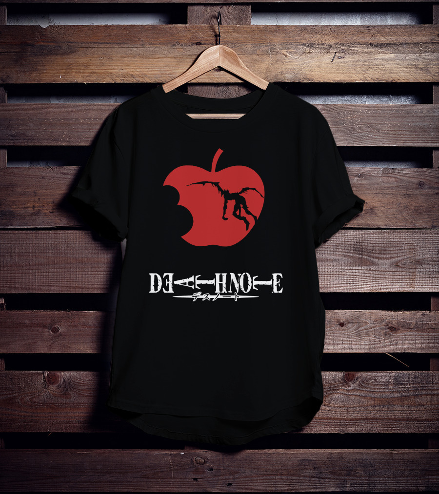 Death Note Ryuk Apple T-Shirt
