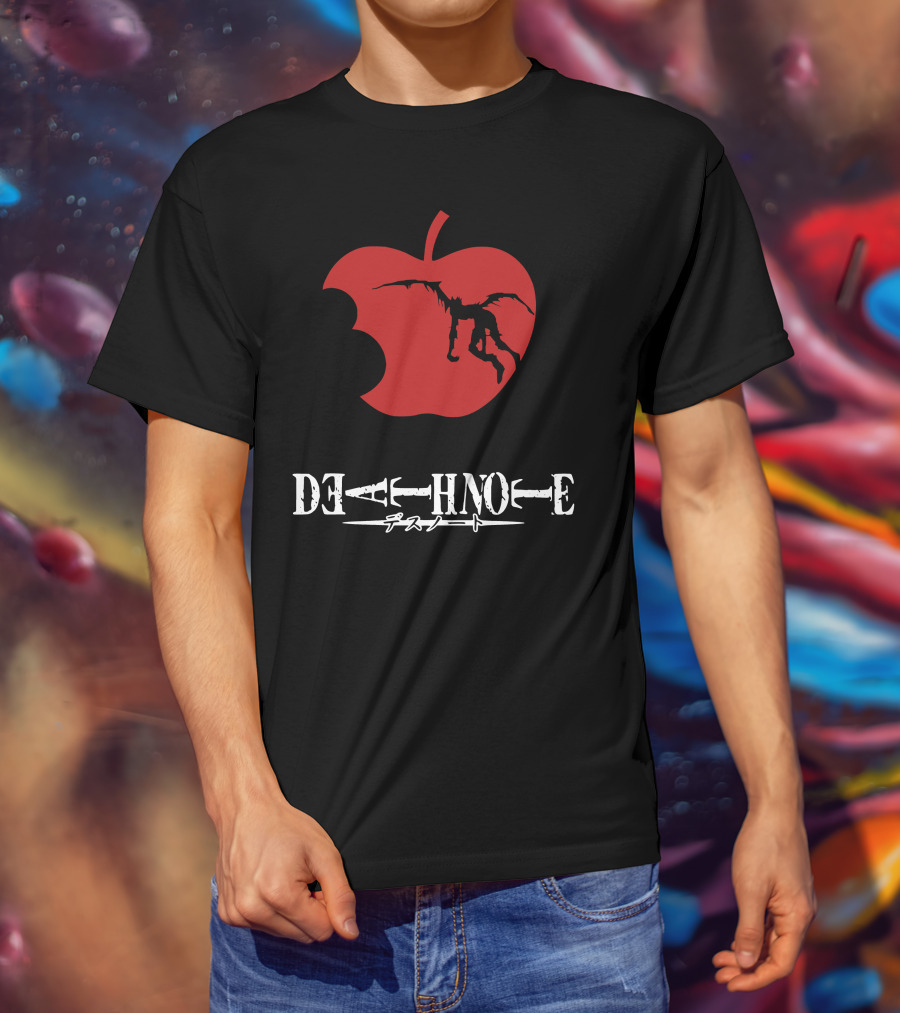 Death Note Ryuk Apple T-Shirt