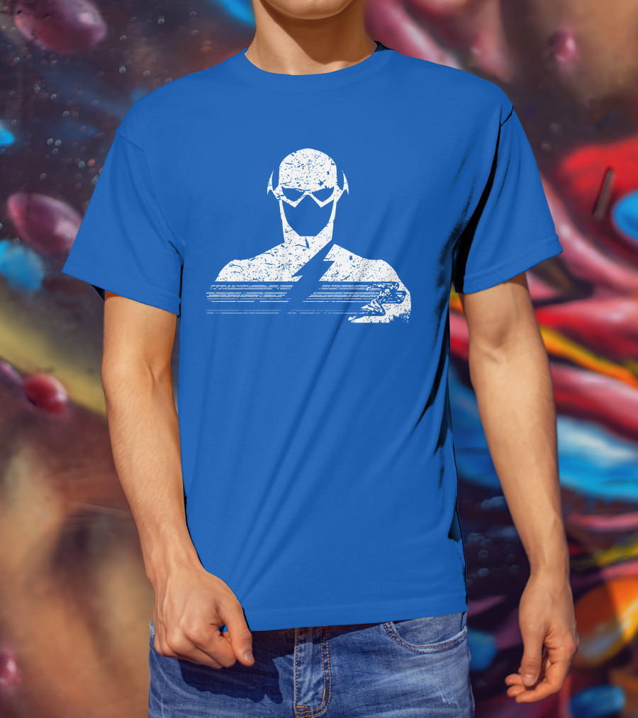 Speed Shadow Flash Superhero T-Shirt