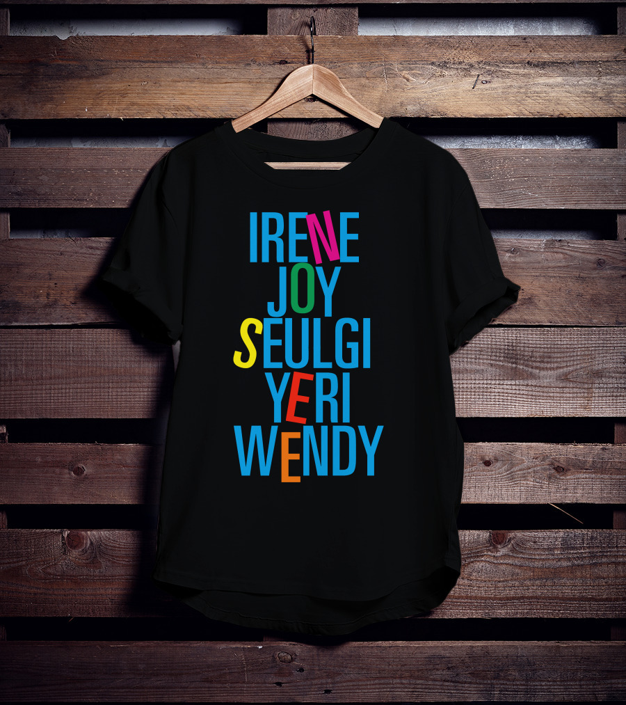 Irene Joy Seulgi Yeri Wendy Red Velvet T-Shirt