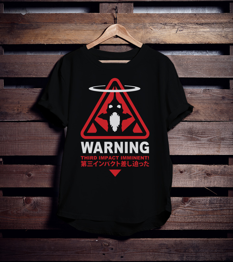 Warning Third Impact Imminent T-Shirt
