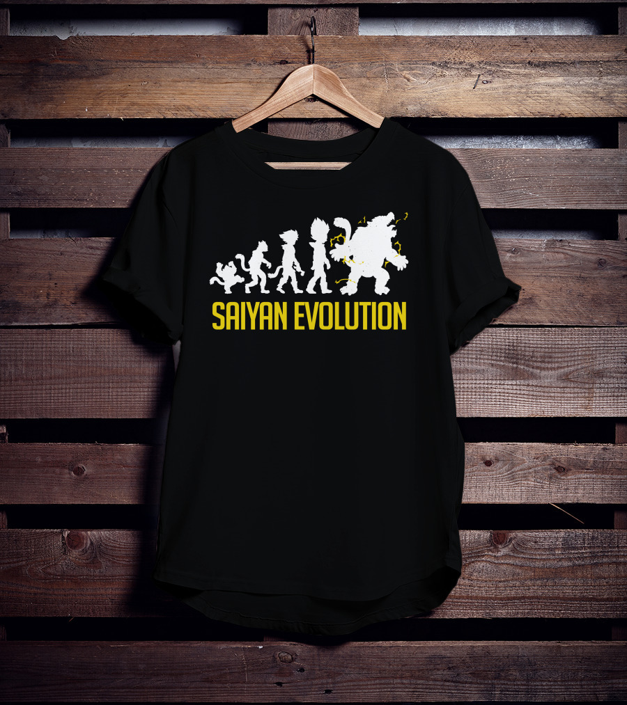 Saiyan Evolution Power Transformation Series T-Shirt