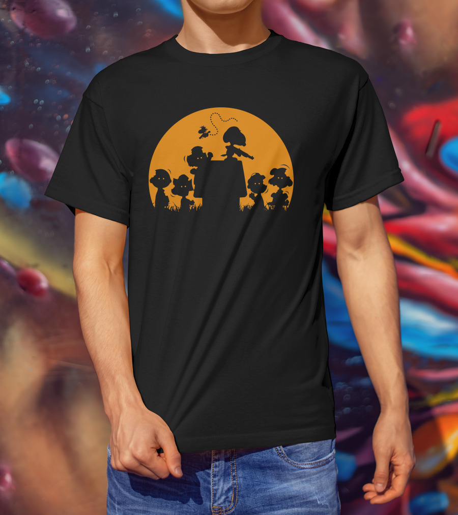 You're A Zombie Chuck Main Peanuts Halloween T-Shirt