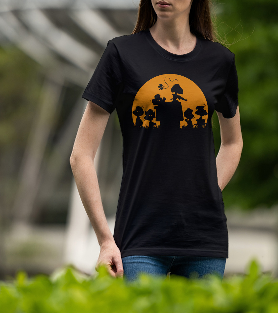 You're A Zombie Chuck Main Peanuts Halloween T-Shirt