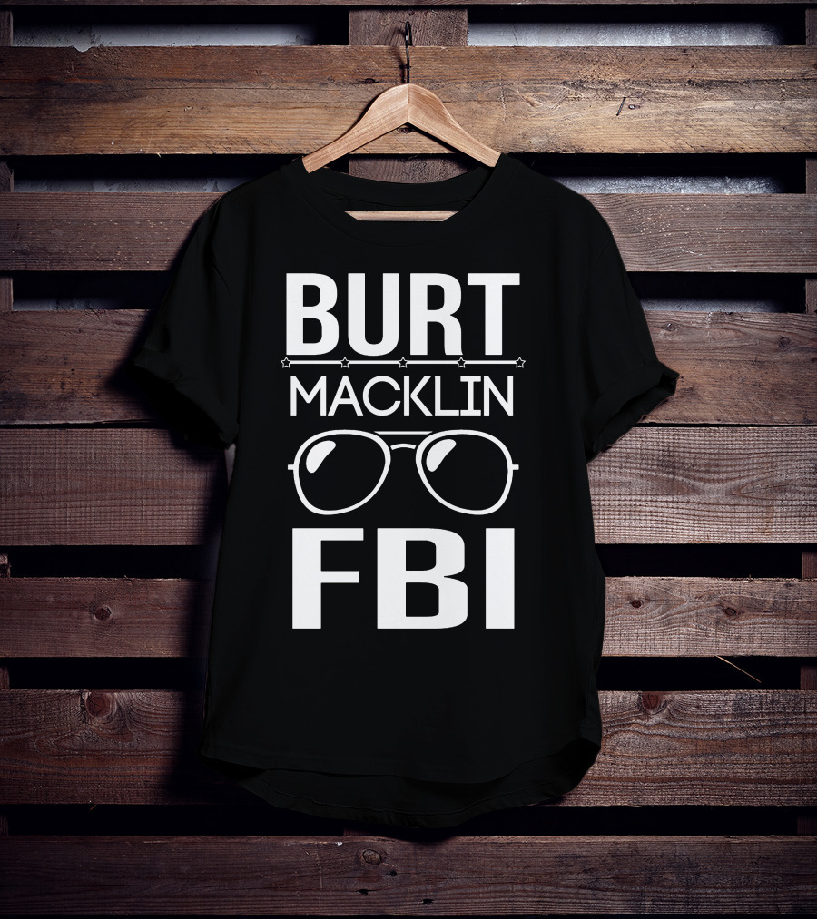 Burt Macklin FBI Sunglasses Stars T-Shirt