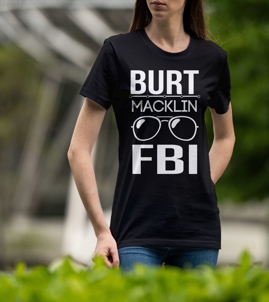 Burt Macklin FBI Sunglasses Stars T-Shirt