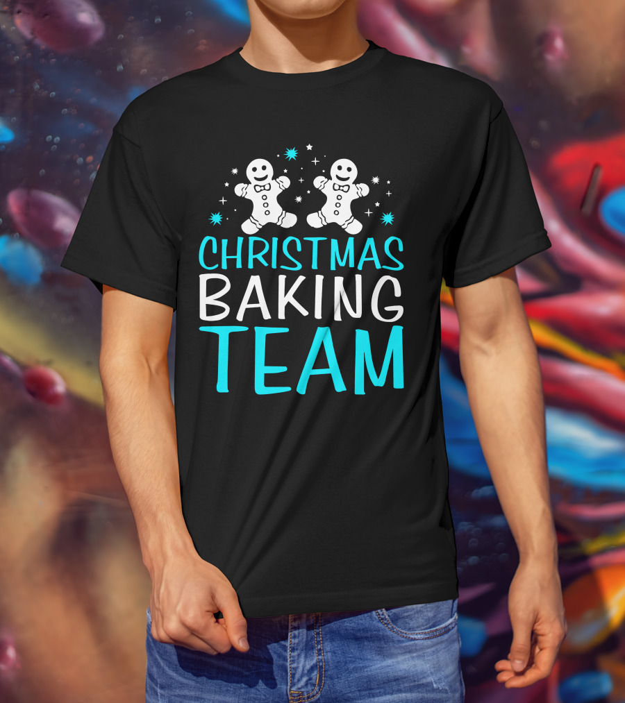 Christmas Baking Team Funny Gingerbread Baker T-Shirt